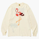 Human Made Flamingo Knit Sweater White