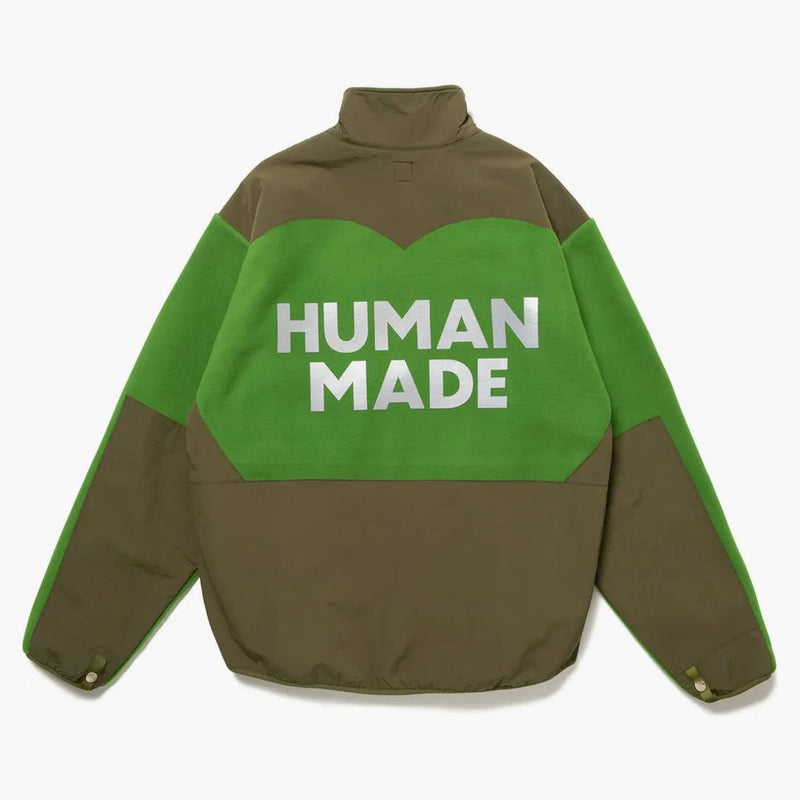 Human Made Fleece Jacket Green