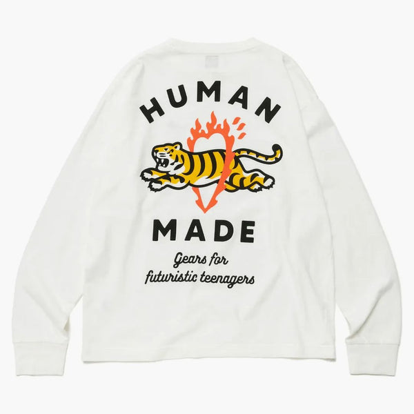 Human Made Graphic #3 L/S T-shirt White