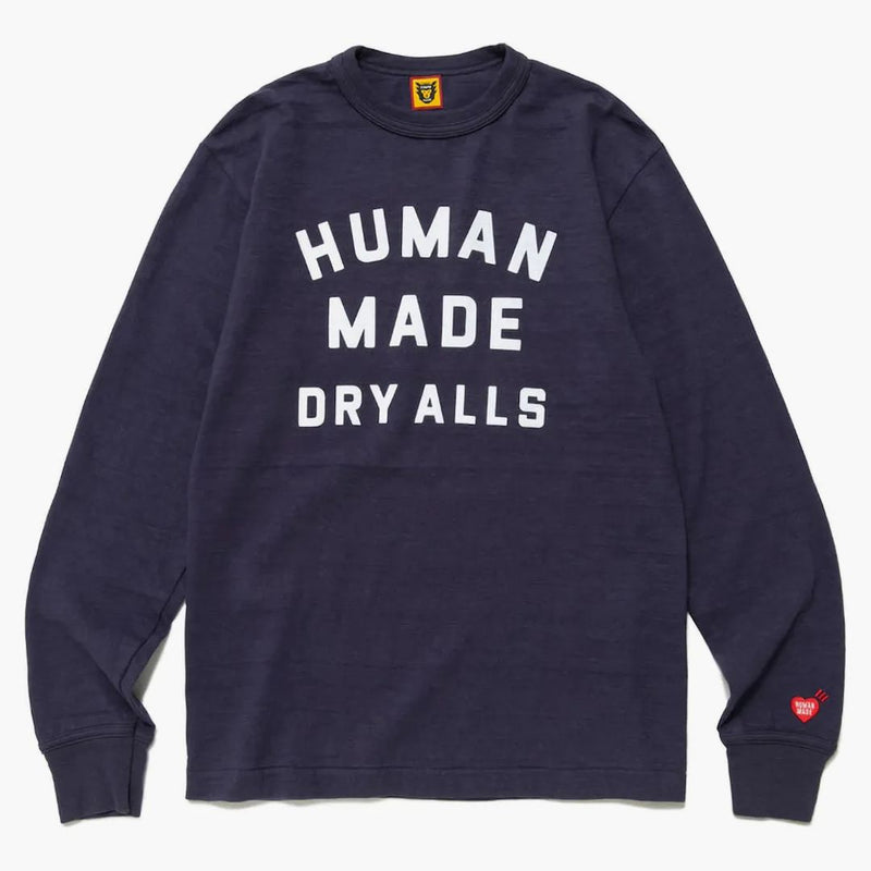 Human made graphic l/s t-shirt navy