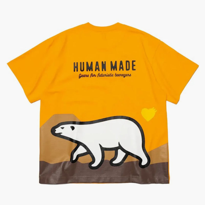 Human Made Graphic T-shirt Yellow