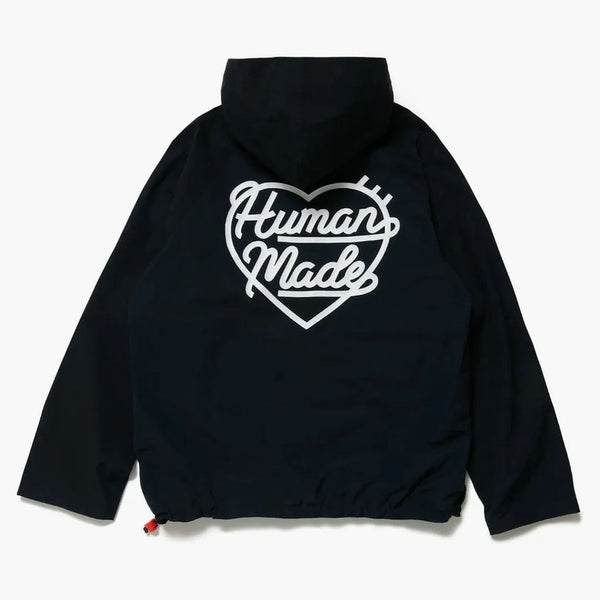 Human Made Half Zip Anorak Jacket Navy
