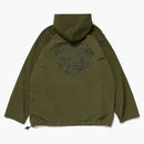 Human Made Half Zip Anorak Jacket Olive Drab