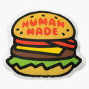 Cojín de hamburguesas hechas por humanos