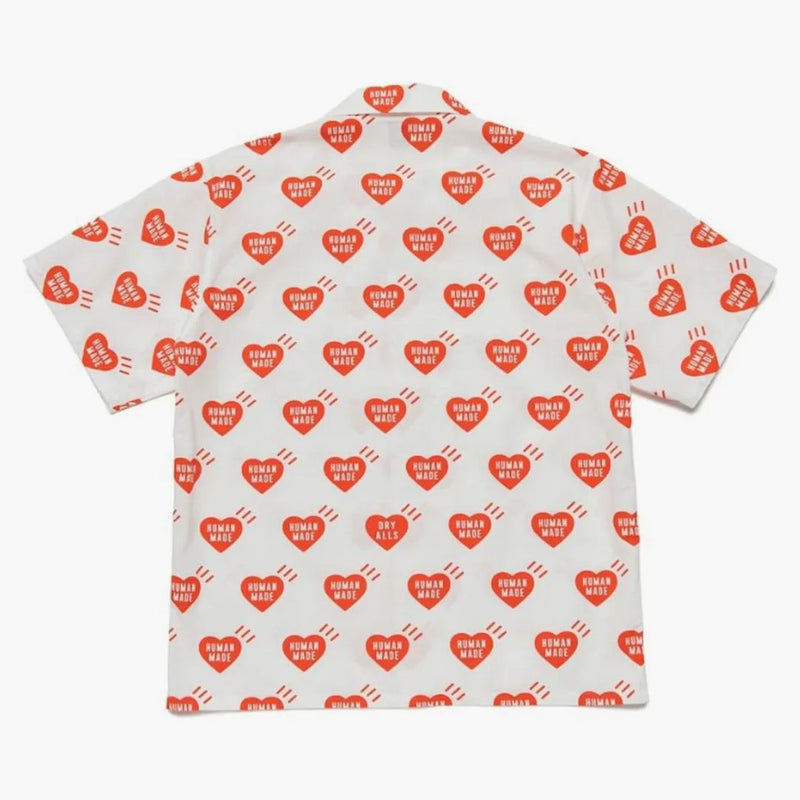 Human Made Made Heart Aloha koszula biała