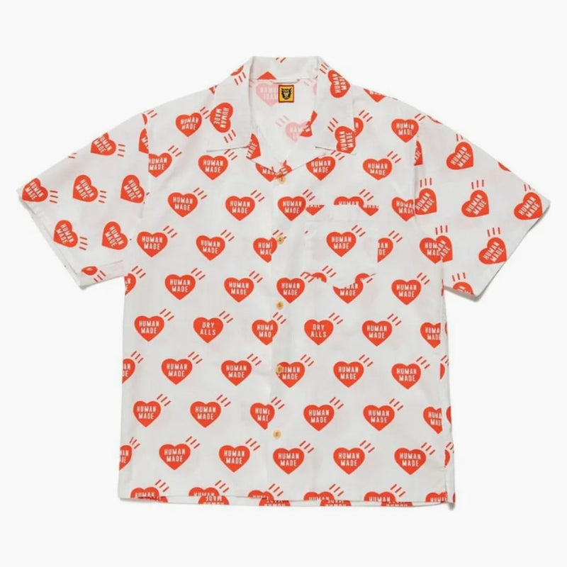 Human Made Made Heart Aloha koszula biała