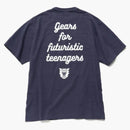 Human Made Serce Badge T-shirt granatowy czerwony