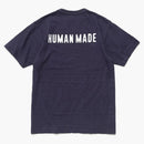 Camiseta de insignia de corazón humano (SS23) Navy