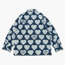 Human Made Heart Denim Coverall Jacket Indigo
