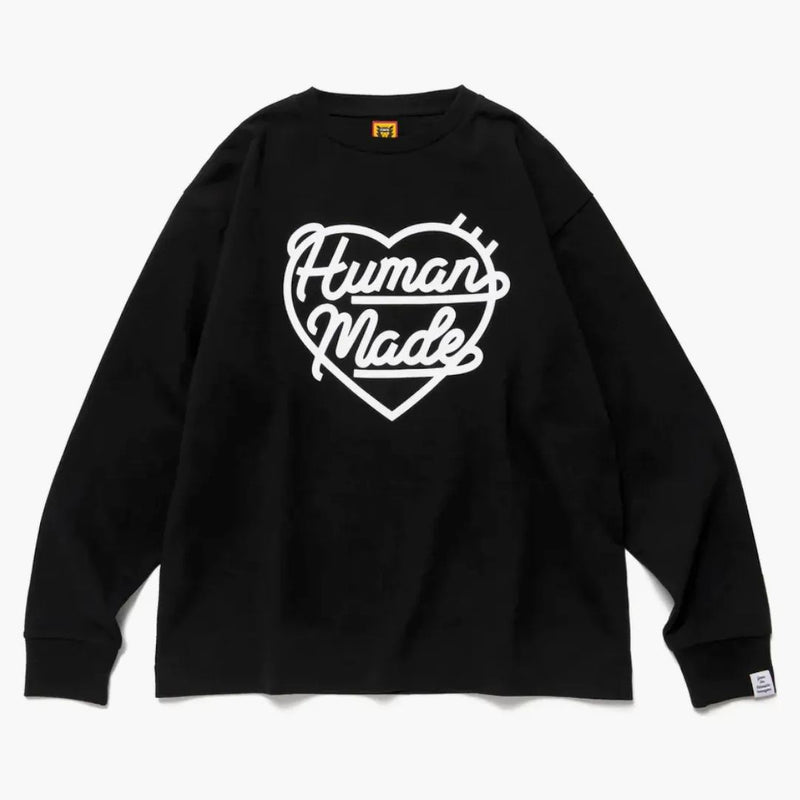 Human Made Heart L/S T-shirt Black