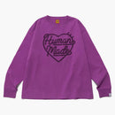 Human Made Heart L/S T-shirt Purple
