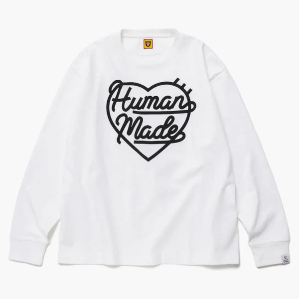 Human Made Heart L/S T-shirt white