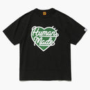 Human Made Heart Logo T-shirt Black