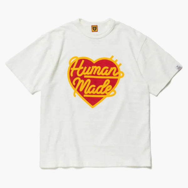Human Made Heart Logo T-Shirt White