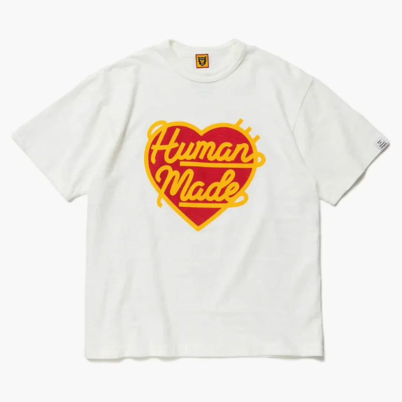 Logo z logo ludzkim Made Heart White
