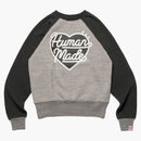 Human Made Heart Sweatshirt (fw22) Grey