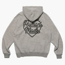 Human Made Heart Zip-Up Sweat Hoodie (FW22) Gray