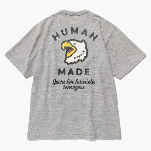 Human Made Human Logo #1 Pocket T-shirt Grey