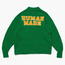Human Made Low Gauge Knit Cardigan Green