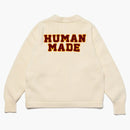 Human Made Low Gauge Knit Cardigan White