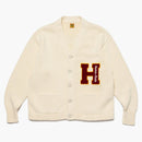Human Made Low Gauge Knit Cardigan White
