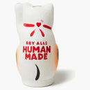 Human Hecho Lucky Cat Hariko Figura White