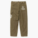 Human Made Military Denim Cargo Pants Olivedrab