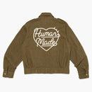 Giacca di jeans militare fatta umana Oliverab