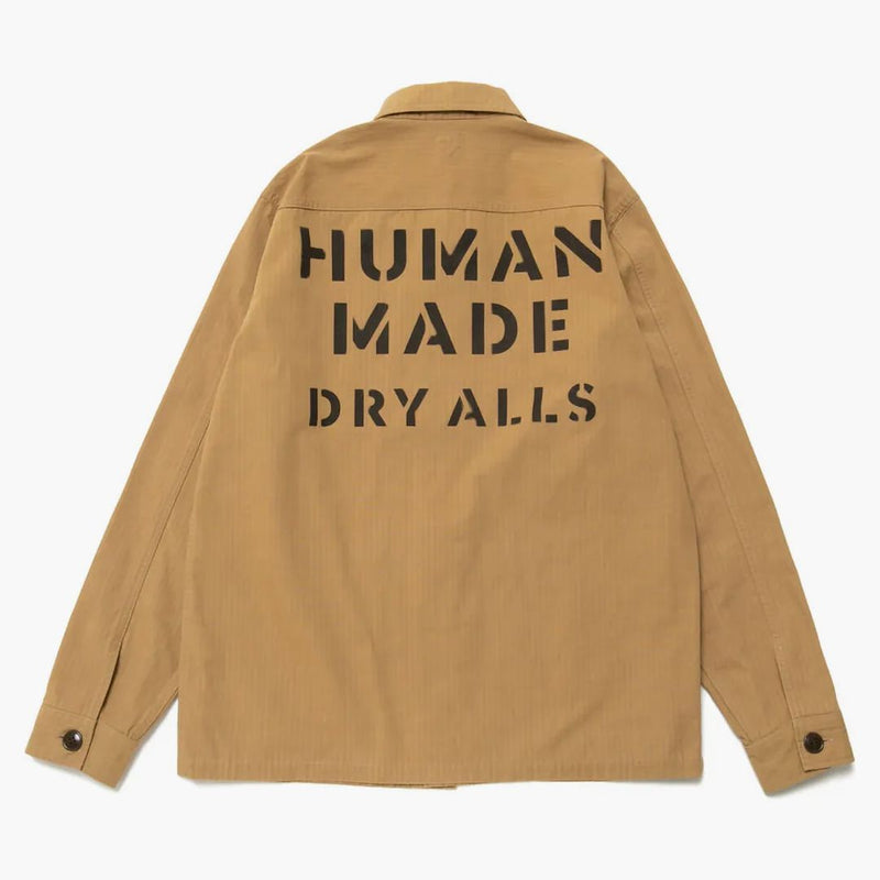 Human made military overhid beige