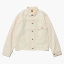 Human Made Natural Denim Work Jacket White