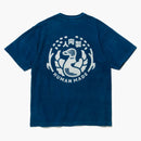 Human Made Ningen-Sei Indigo Pocket T-shirt Indigo Blue