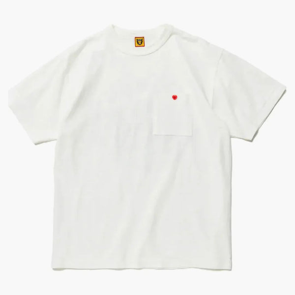 Human Made Ningen-Sei Indigo Pocket T-shirt White