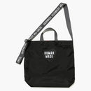 Human Made Nylon Heart 2 Way Dead Bag Black