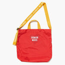 Człowiek Made Nylon Heart 2 Way Dead Bag Red