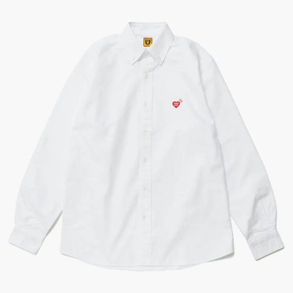 Human Made Oxford Bd L/S Shirt White