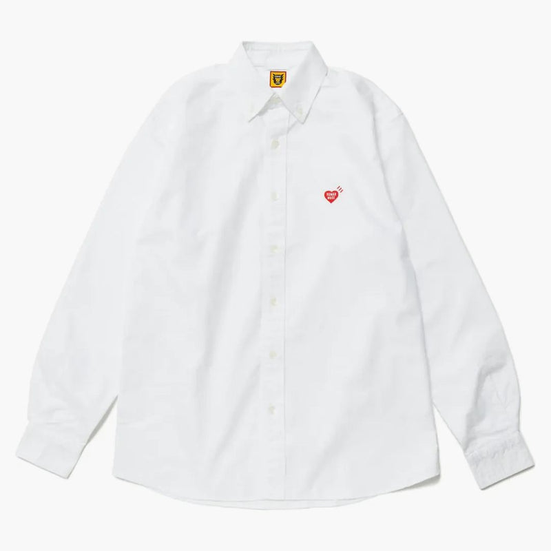 Human Made Oxford Bd L/S koszula biała