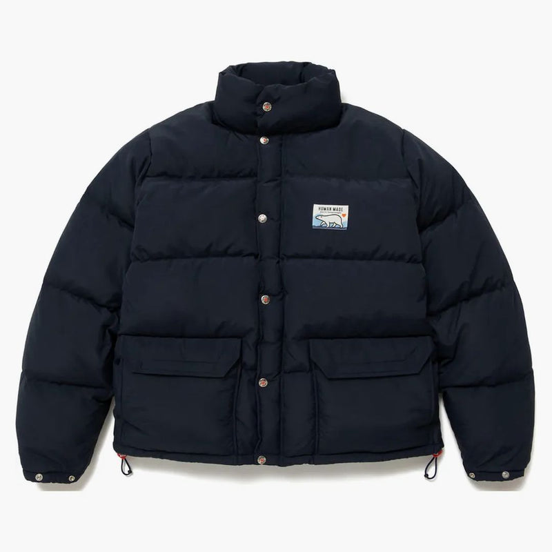 Human Made Polar Bear Down Jacket Navy