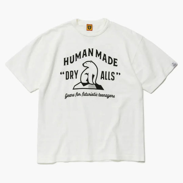 Human Made Polar Bear Dry Alls T-Shirt White