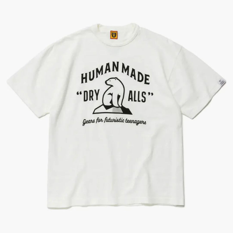 Human Made Polar Bear Dry Alls T-shirt White