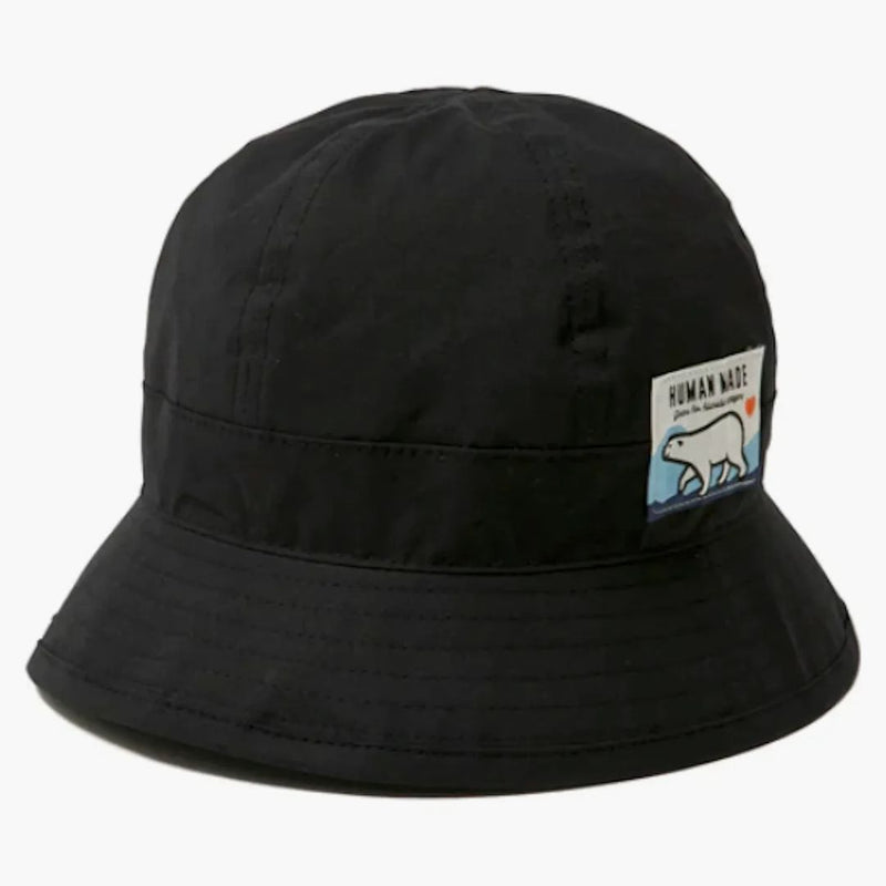 Human Made Polar Bear Round Bucket has Black