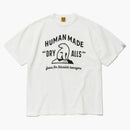 Human Made Polar Bear T-shirt White/black