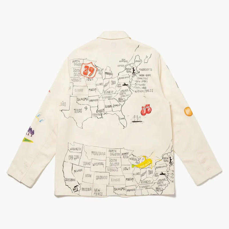 Human Made Printed Jacket White