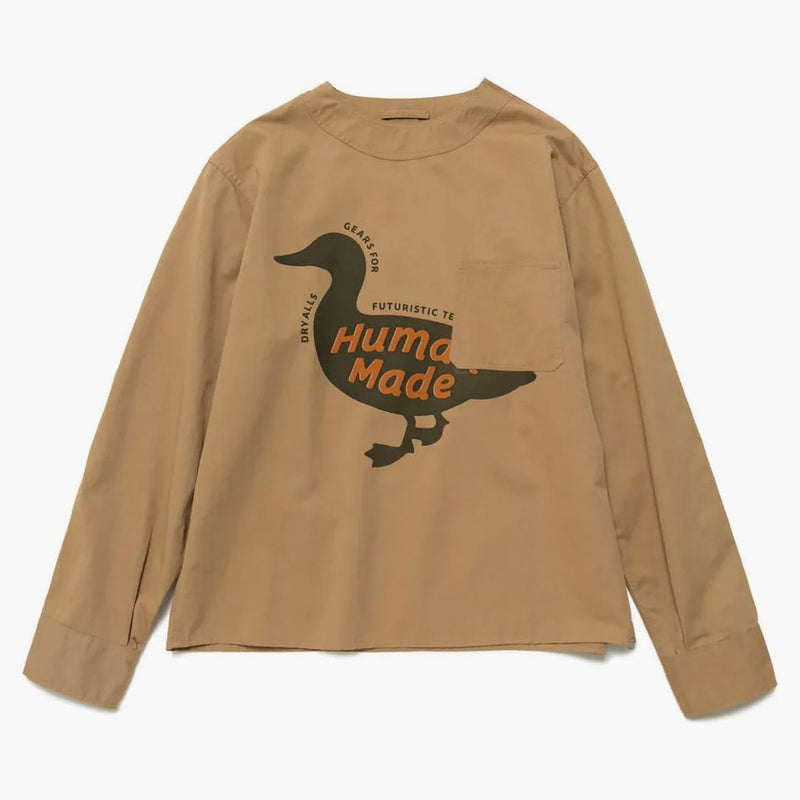 Human made sweater l/s shirt beige