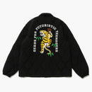 Human made quilted coach jacket black