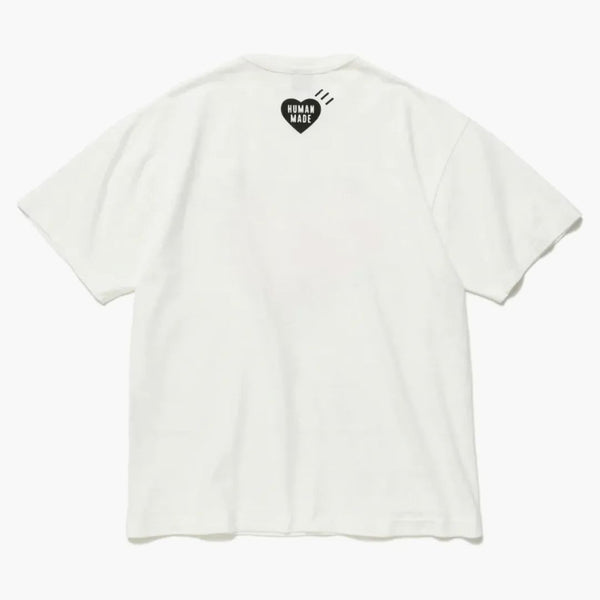 Human made rabbit graphic #13 t-shirt white
