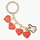 Keycharm Gold di coniglio fatto umano