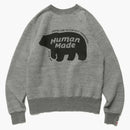 Human Made Raglan Crew Neck Sweatshirt Grey