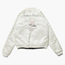 Human made reversible yokosuka jacket white black