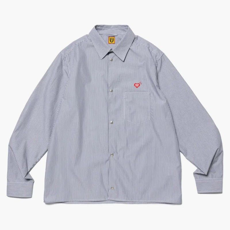 Human Made Snap Button L/S Shirt Black