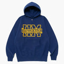 Human Made Snap Hoodie Navy